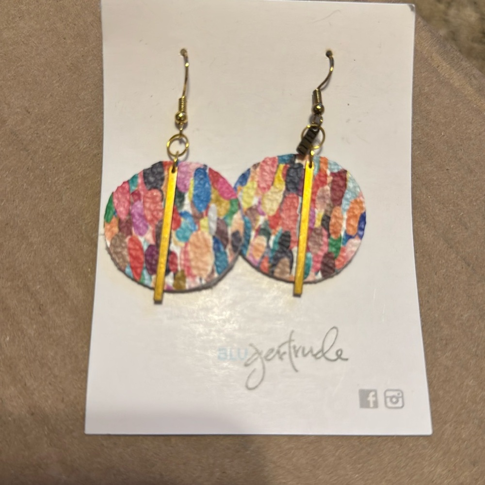 Blu Gertrude earrings